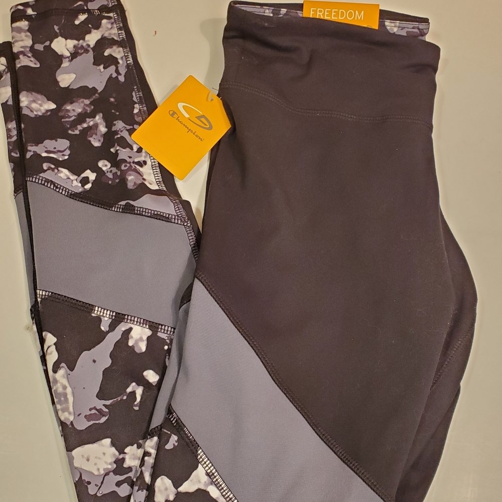 C9 by Black White Gray Champion Workout Pants NWT